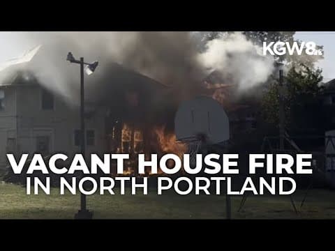 Fire damages vacant Portland home and business