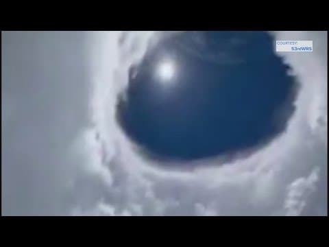 Hurricane Hunters fly Category 5 Hurricane Erin