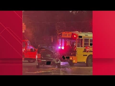 Montgomery County school bus involved in crash