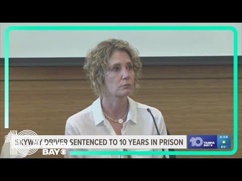 Skyway 10K driver who crashed into trooper in 2022 sentenced