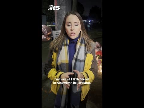 Candlelight vigil honors college student killed in Parkland crash