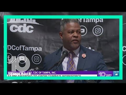 $1.8 million awarded to boost Tampa's workforce