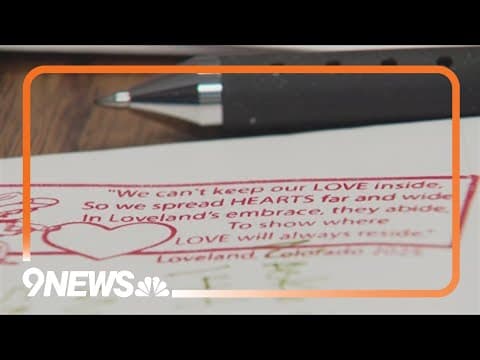 Loveland celebrates 79 years of stamping Valentine's Day cards for people worldwide