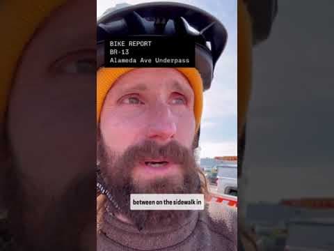 Construction on the Alameda Avenue Underpass