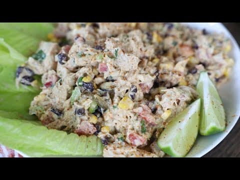 Veteran & TikTok creator, Daven Gates, southwest chicken salad recipe