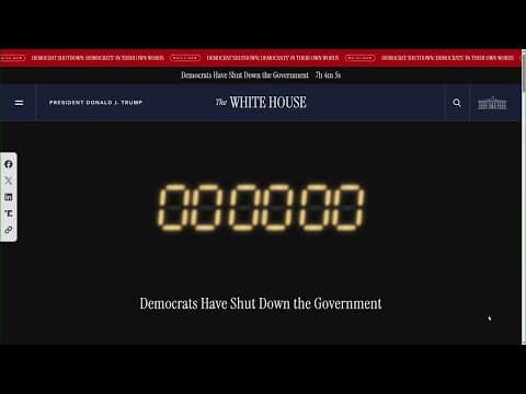 Government shutdown begins as nation faces new period of uncertainty