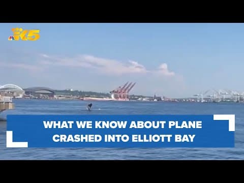 What we know about the plane that crashed into Seattle's Elliott Bay