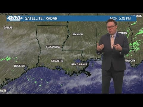 New Orleans Weather: Much milder this week with a chance for rain Friday morning