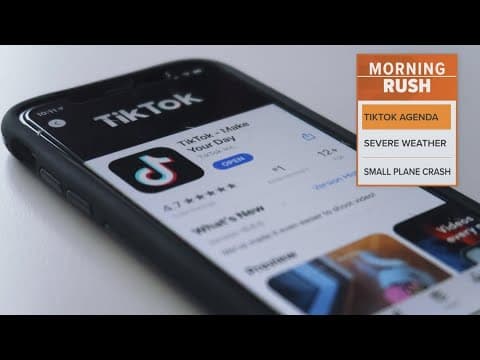 Trump pushes for deal over TikTok