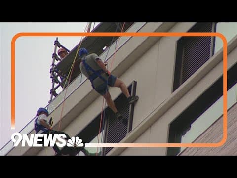 'Over The Edge' fundraiser: Repelling for cancer