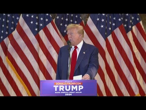 Former President Trump says guilty verdict is 'very unfair'