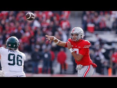 Ohio State postgame press conference | Michigan State