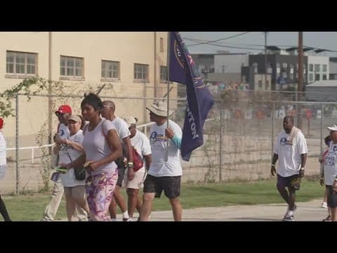 Walk for Freedom attendees celebrate Juneteenth while honoring Opal Lee, despite her absence