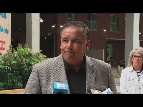 Mayor Andrew Ginther, other city leaders address public day after officer shot