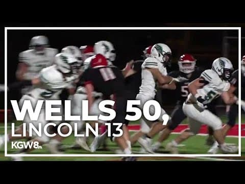Wells runs all over Lincoln in Thursday game | Friday Night Football