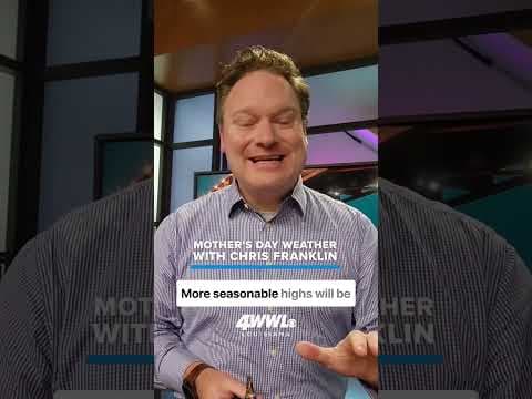 Mother's Day weekend forecast in Louisiana