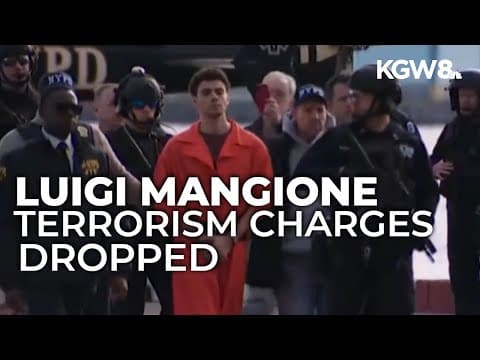 New York judge drops 2 terrorism-related charges against Luigi Mangione in last year’s CEO killing