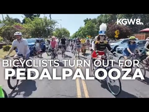 Pedalpalooza kicks off in the Rose City Sunday