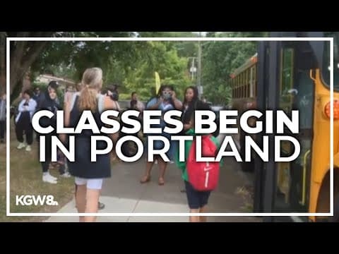 Portland students go back to school