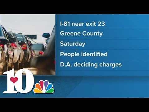 Road rage leads to shooting on I-81