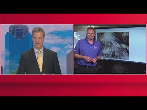 KHOU 11 Chief Meteorologist David Paul talks with NHC Director Dr. Michael Brennan about PTC 1