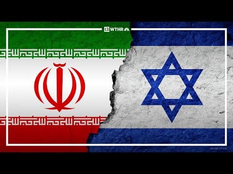 Trump weighs options on Israel-Iran conflict; nations exchange strikes #iranisraelwar #iran #israel