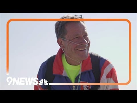 Colorado man climbs back to the mountains after severe COVID battle