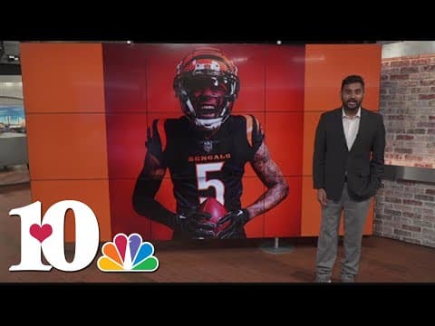 Tee Higgins changes jersey number