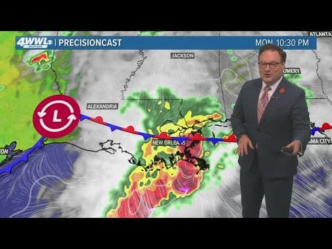 New Orleans Weather: More evening storms