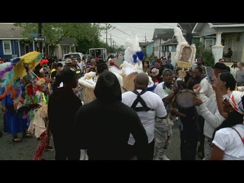 Despite the rain, Downtown Super Sunday marched on in New Orleans