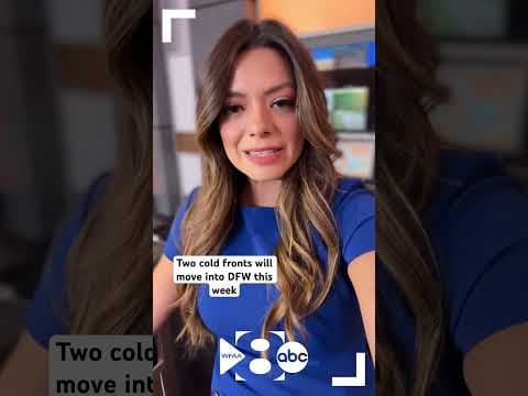 Thanksgiving is coming up! Two cold fronts will move into the area this week.