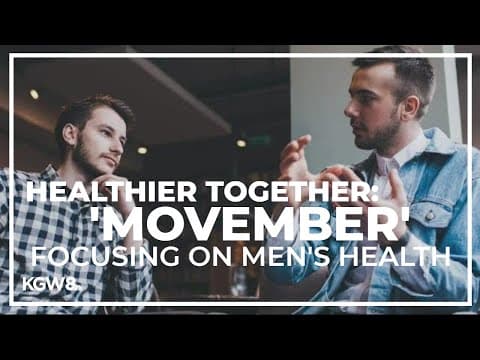 ‘Movember’ puts spotlight on men’s health issues