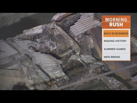 DART returns to full service after a train caught fire