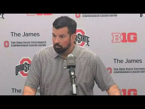 Ryan Day | Ohio State-Arkansas State pregame press conference