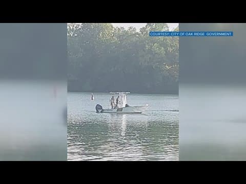 Missing boater's body found in Melton Hill Lake in Oak Ridge