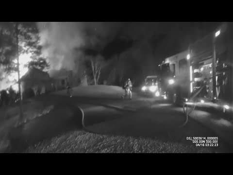 Hebron officer saves family from burning home