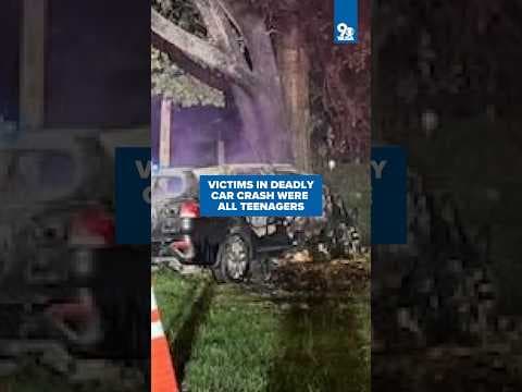 Victims in deadly car crash were all teenagers