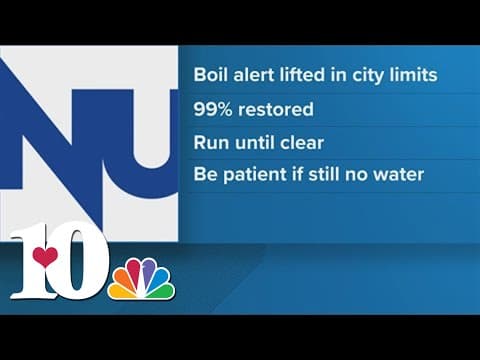 Newport Utilities lifts water conservation alert and boil order for inside Newport city limits