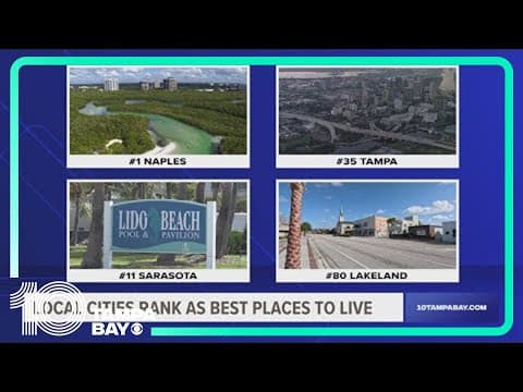 Several Florida cities named 'best place' to live in the US