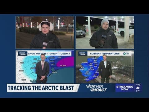 KHOU 11 extended coverage: Winter weather has arrived in the Houston area