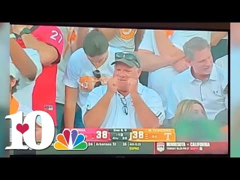 Vol fan goes viral after reactions during Georgia game
