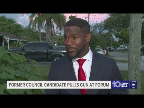Former District 5 candidate pulled out gun at Tampa City Council forum after heated conversation
