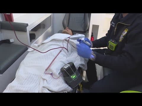 DC Fire & EMS perform emergency blood transfusions in the field for the first time