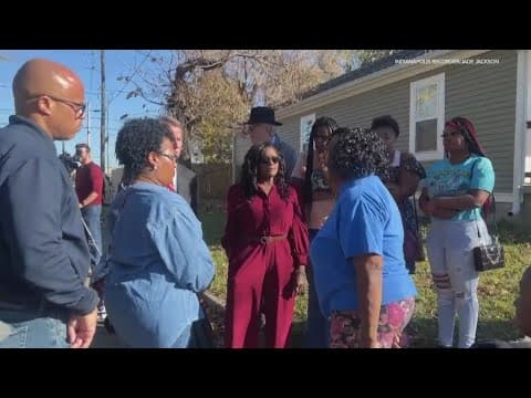 Mothers impacted by gun violence gather after 15-year-old student killed outside near northeast Indy
