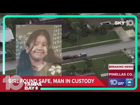 Amber Alert canceled for missing 8-year-old girl, man arrested