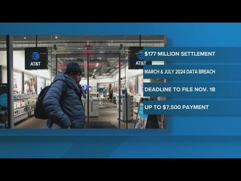 Deadline coming for AT&T settlement claims