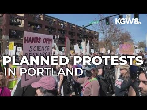 Protesters to gather at Portland's Pioneer Courthouse Square to protest Trump administration