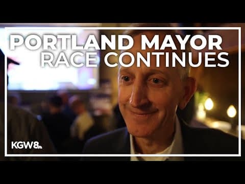 Candidates running for Portland mayor share their thoughts as 2024 election results come in