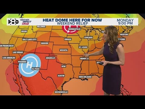 DFW Weather: Humidity keeps the feel-like temperatures high, storms possible