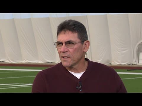 Full interview: Commanders coach Ron Rivera talks falling short of playoffs